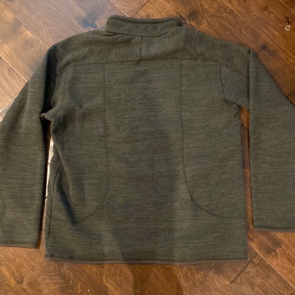 Brown Patagonia quarter zip fleece lined jacket - Picture 3 of 4